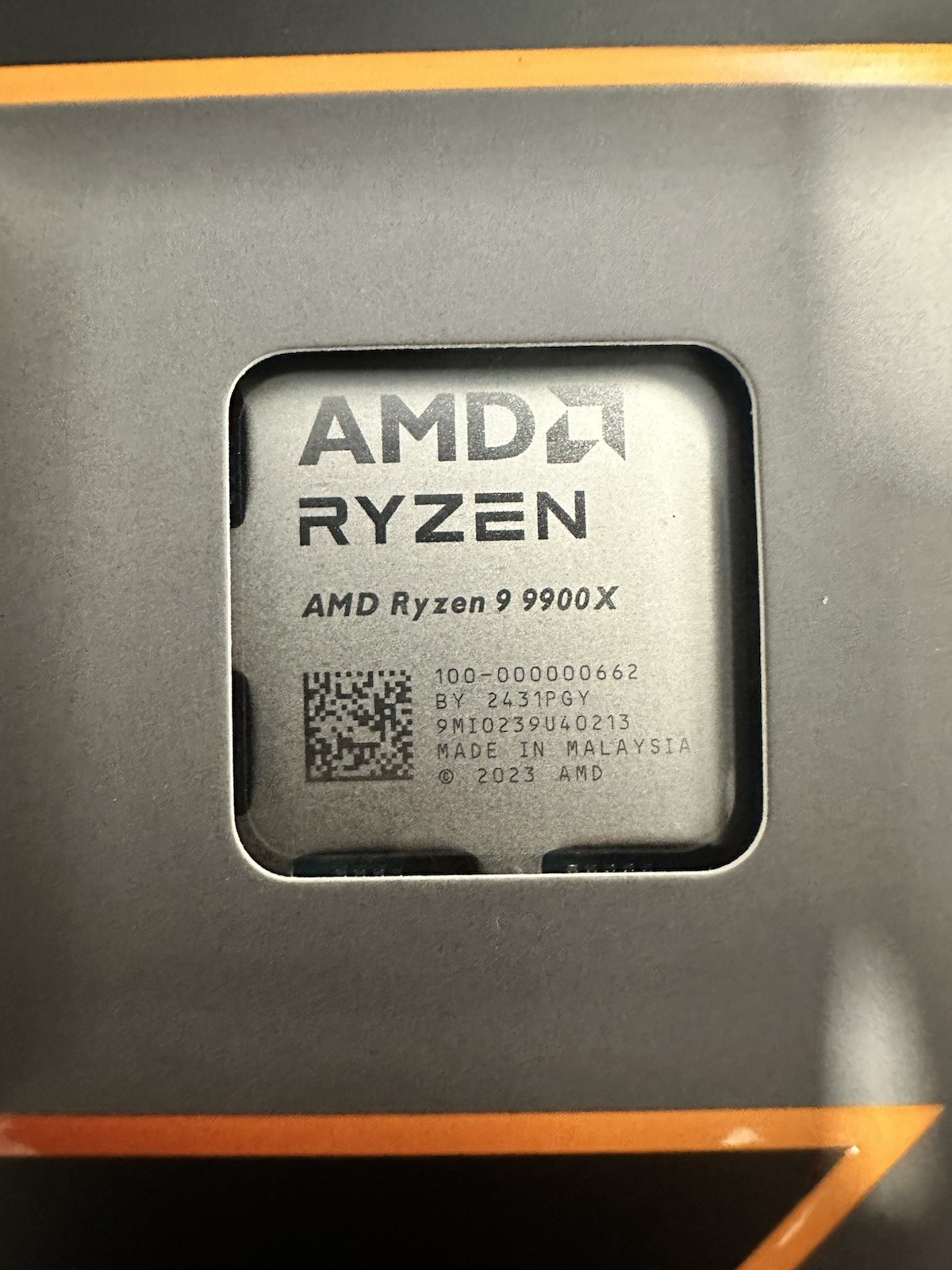 AMD Ryzen 9-9900X Desktop Processor 4.4GHz Base, 5.6GHz Boost, 12-Core, AM5