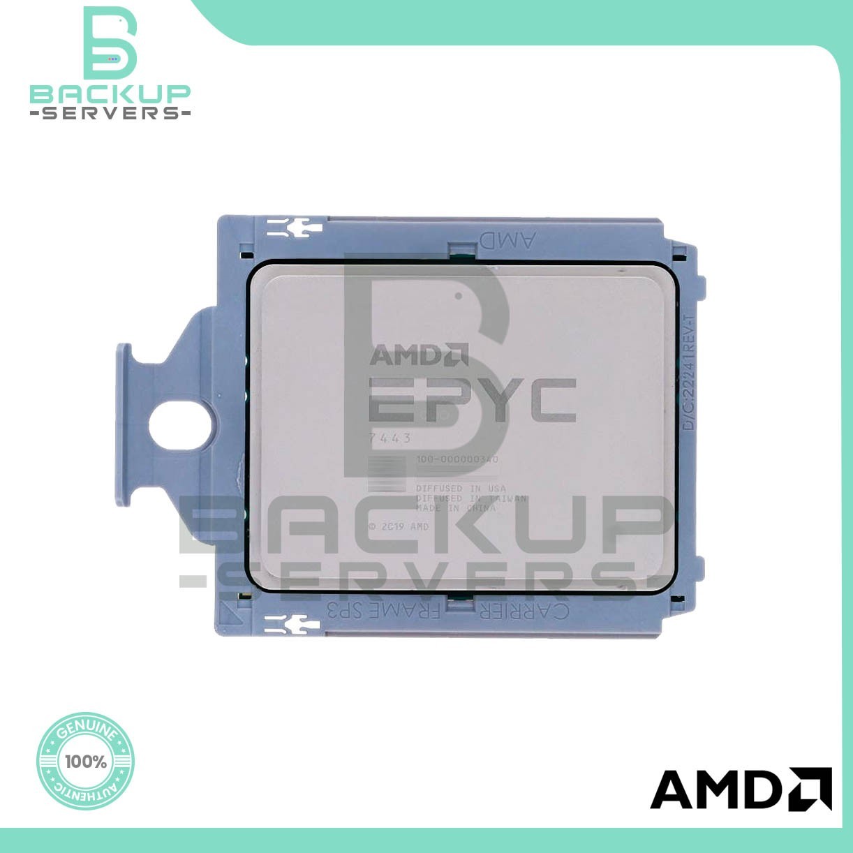 100-000000340 AMD EPYC 7443 24-Core 2.85GHz 128MB CPU Processor “NO VENDOR LOCK”