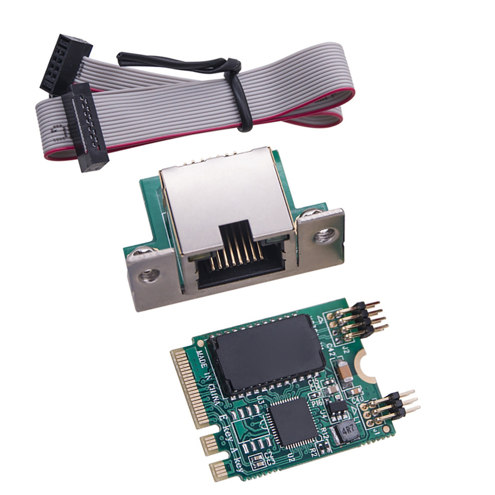 New M.2 Key A+E 2.5G Gigabit Ethernet Network Lan Card RTL8125B Chipset