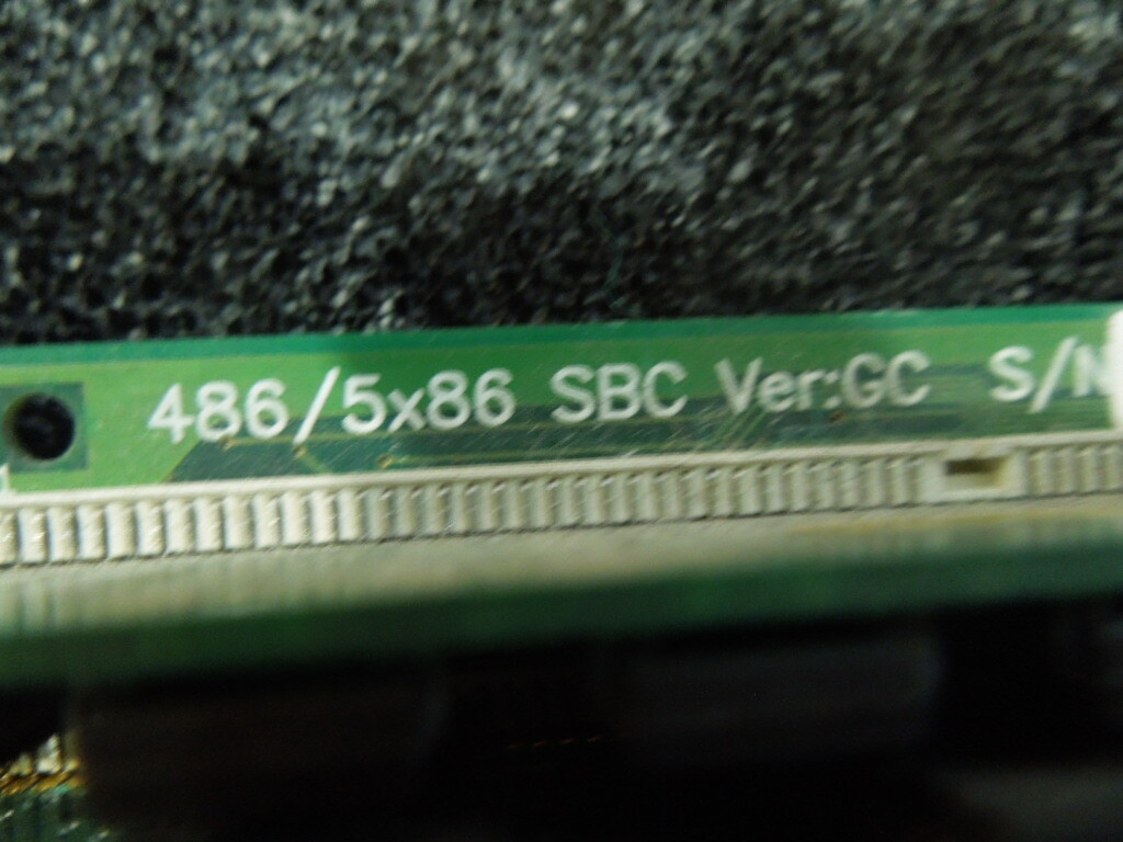 SBC 486/5×86 Single Computer Board Intel DX4 Processor and Memory