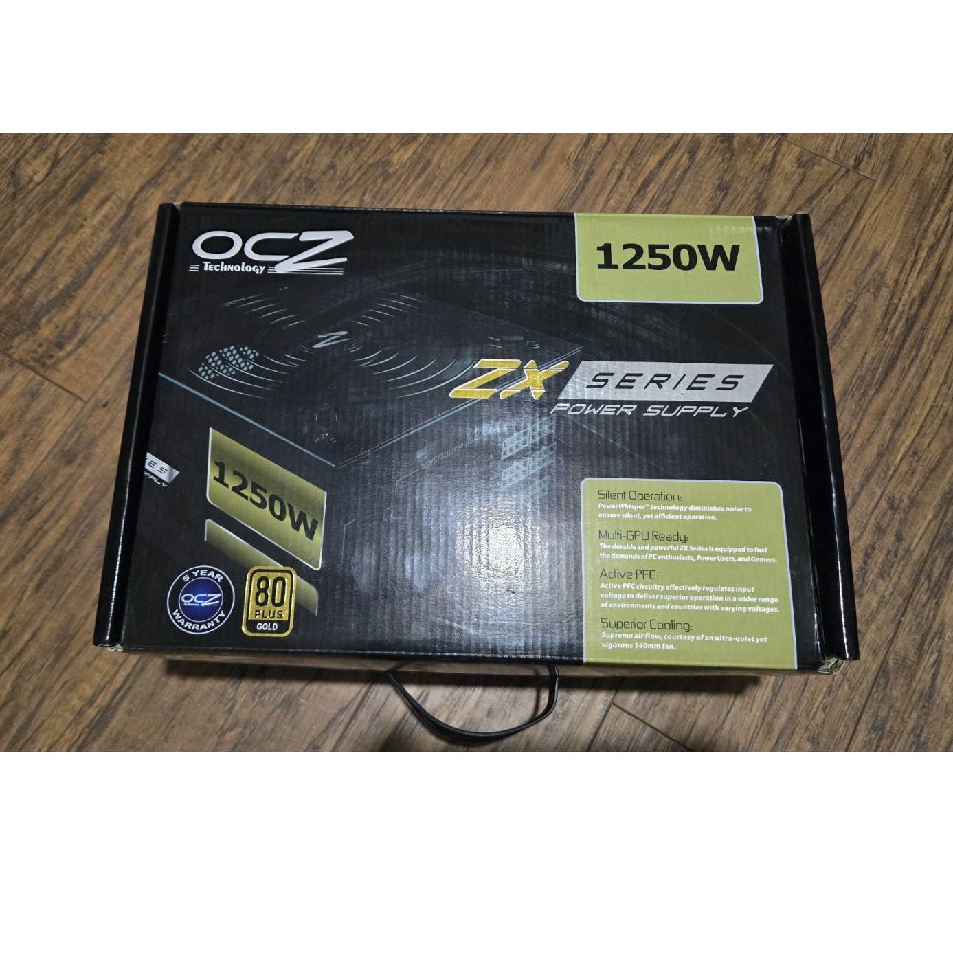 OCZ ZX Series 1250W Modular ATX Power Supply 80 Plus Gold PCI-E SATA