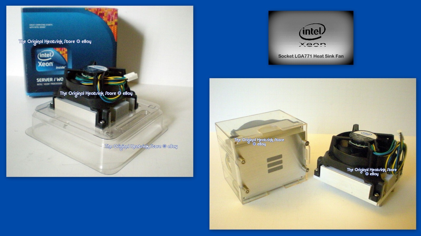Cooling Fan Heatsink for Xeon E5420 E5430 Socket LGA771 Workstation or 1U Server