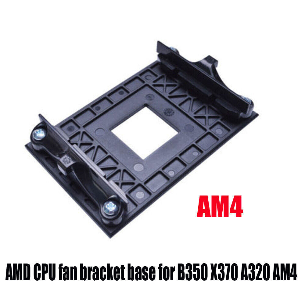 New For AMD AM 4 B350 X370 X470 CPU Socket Mount Cool Fan Heatsink Bracket Base