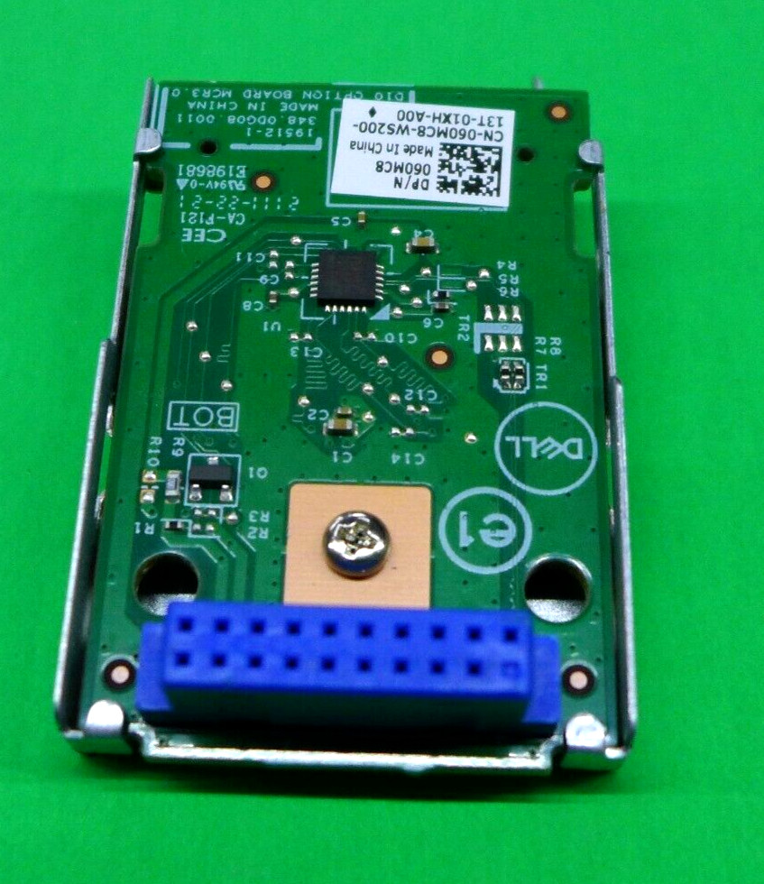 Genuine Dell Inspiron 3880 SD Card Reader Option Board D10 348.0DG08.0011 60MC8