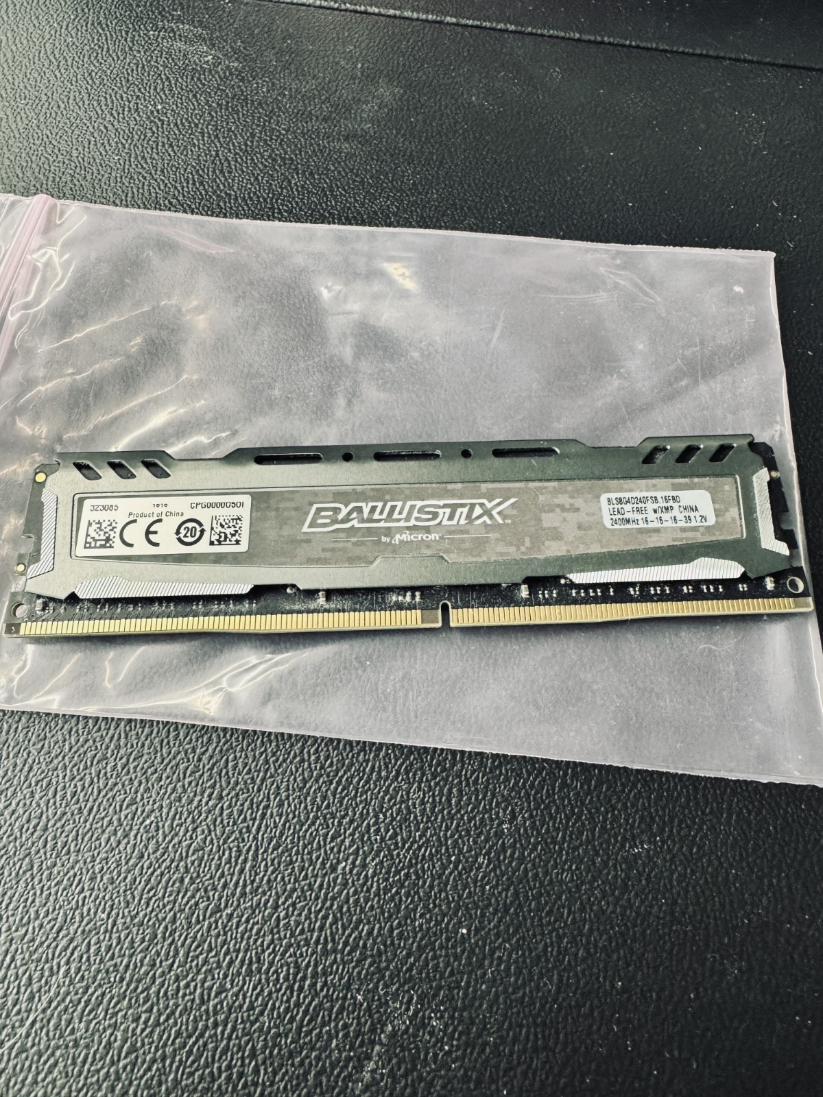 TESTED Micron BALLISTIX Sport DDR4-2400 8GB (1x8GB) RAM BLS8G4D240FSB.16FBD