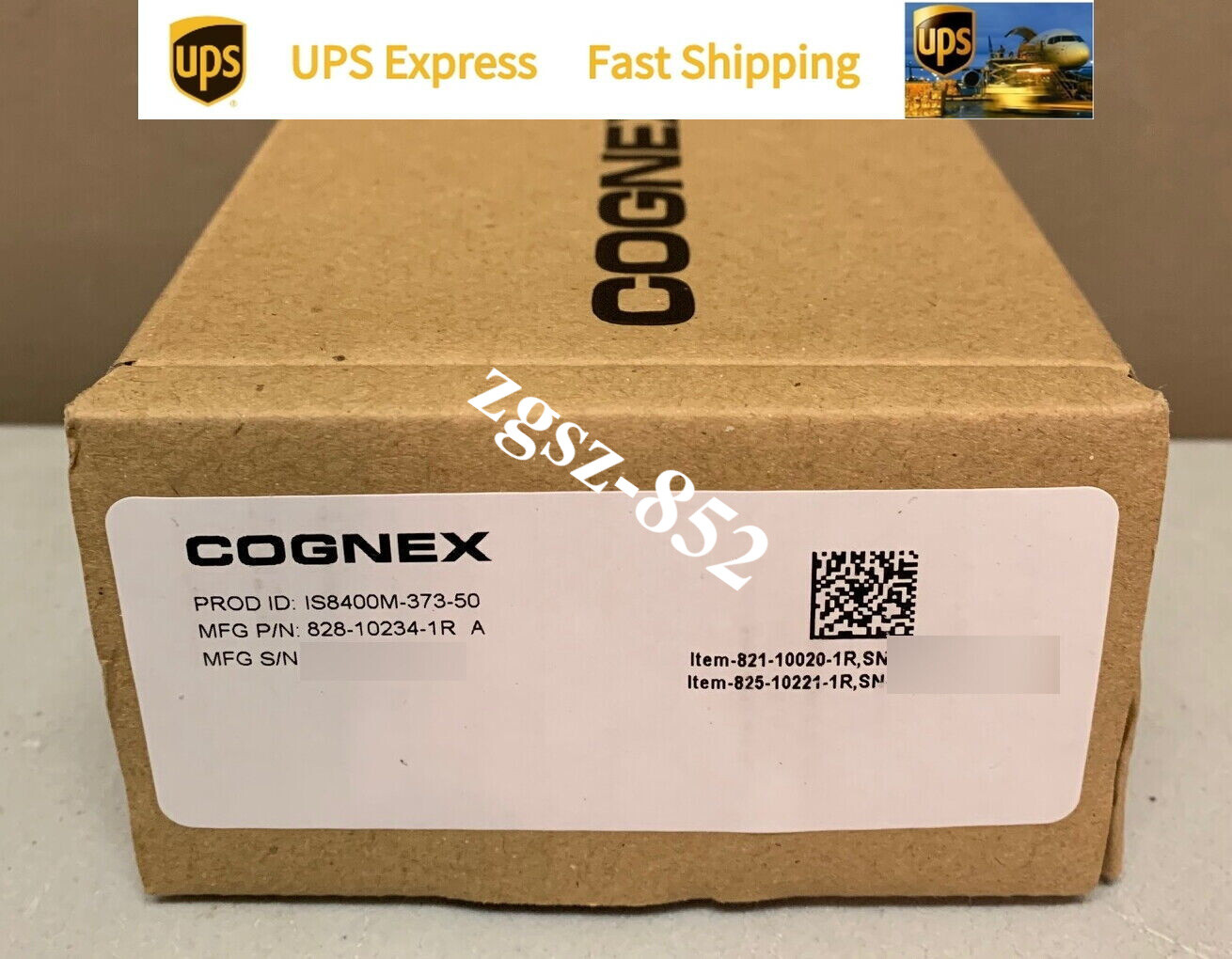 Cognex IS8400M-373-50 w/ PATMAX REDLINE InSight Vision Camera New
