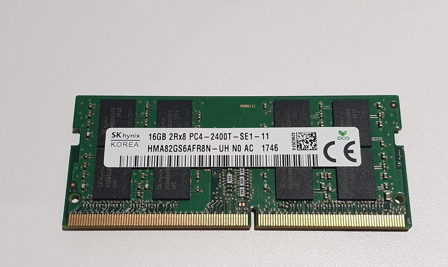 16Gb Ddr4 2400 Sodimm Ram Multicolor Internal Memory Hma82gs6afr8n