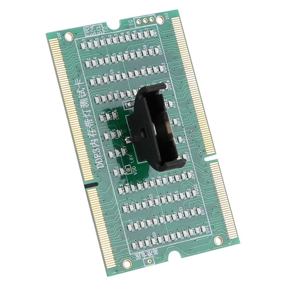 DDR2 DDR3 DDR4 Laptop SO-DIMM RAM Test Card Memory Tester Analyzer With LED BEA