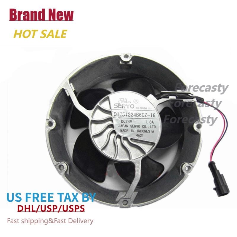1PC SERVO D1751S24B6CZ-16 DC24V 1.8A ABB Inverter Cooling Fan US Free TAX