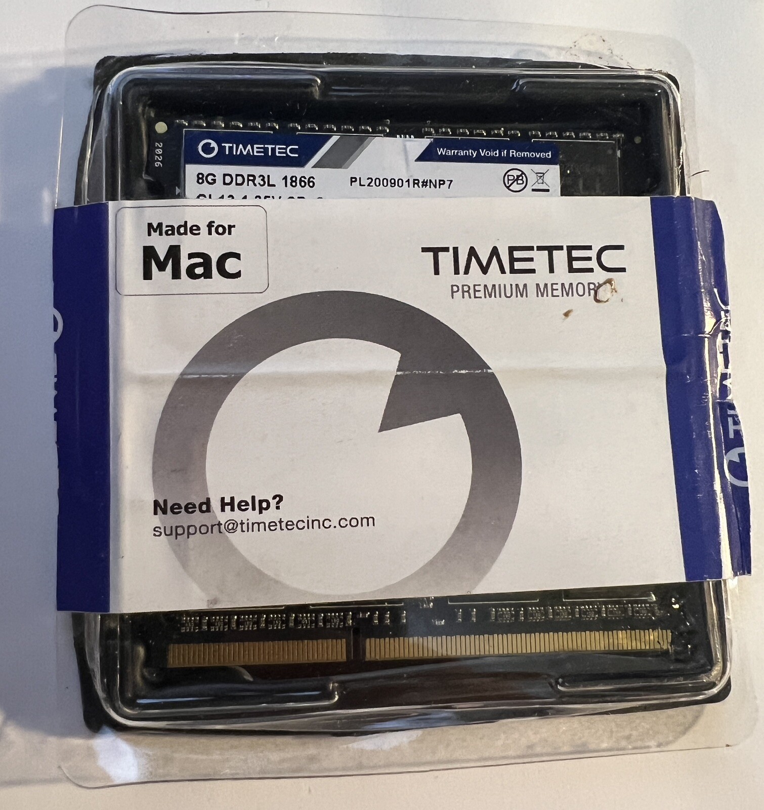 Timetec Hynix IC 16GB KIT (2x8GB) DDR3L 1866MHz PL200901R#NP7 DDR3L 1866 Mac- S