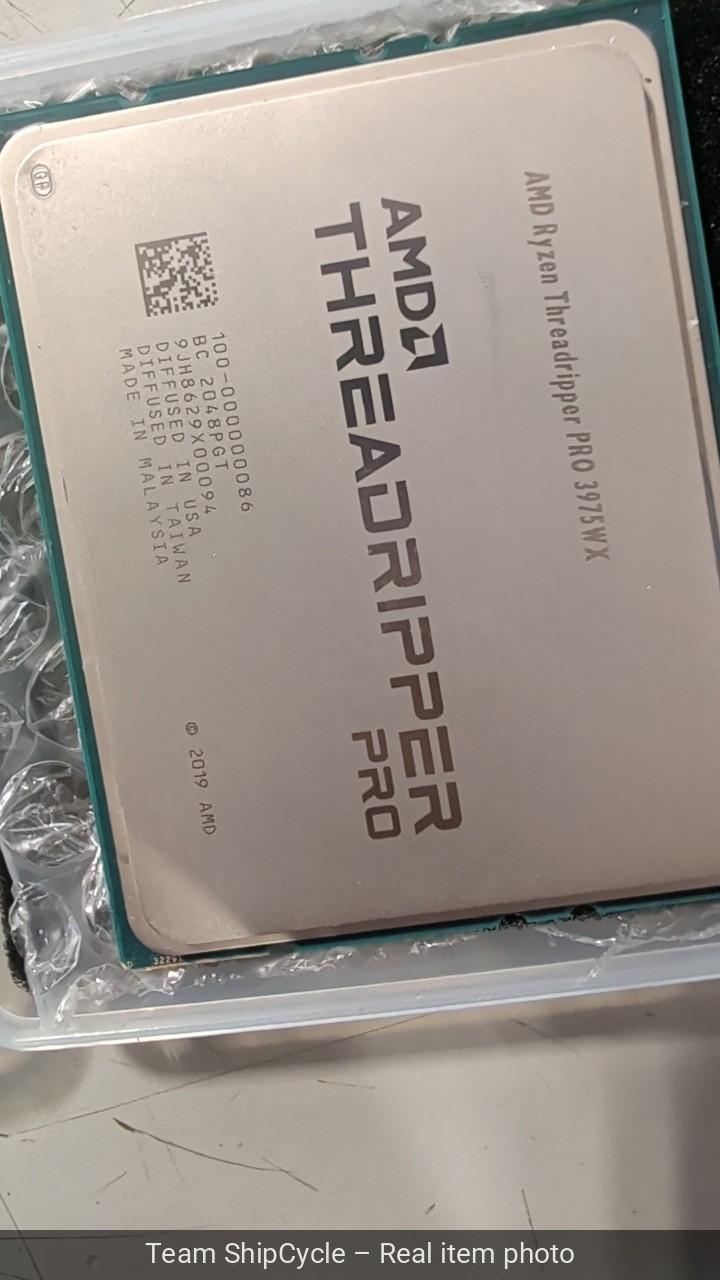 AMD Ryzen Threadripper PRO 3975WX 35Ghz 100000000086 Dell Vendor Locked G2U