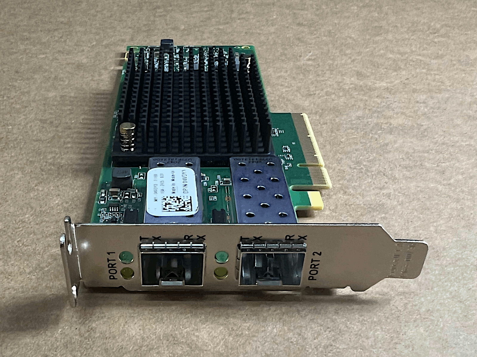 Dell Emulex LPe35002 32Gb Dual Port PCIe 4.0 x16 Fibre Channel HBA (LP) – 4VDY3