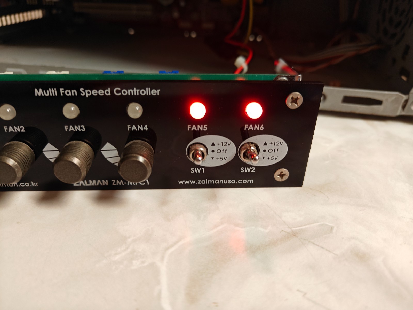 Zalman ZM-MFC1 Multi Fan Speed Controller (TESTED/WORKING)