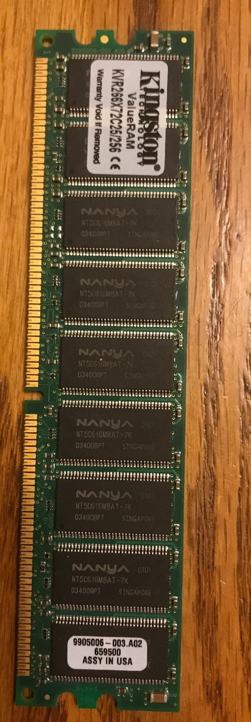 Kingston Value RAM KVR266X72C25/256 N 24h