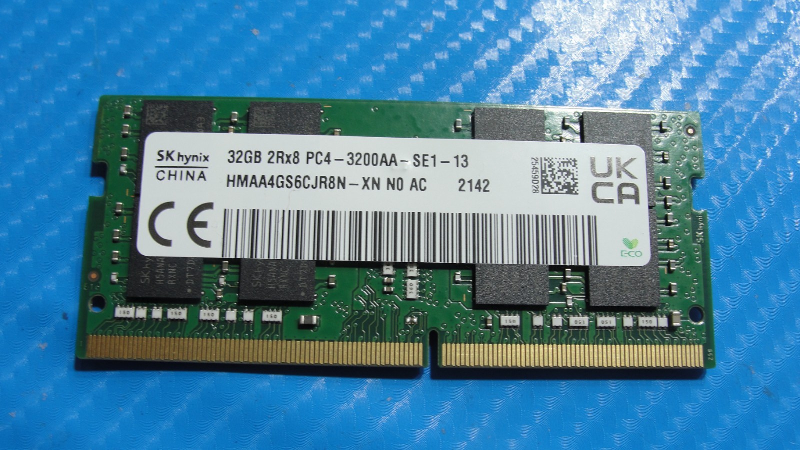 Dell 5421 SK Hynix 16GB 1Rx8 PC4-3200AA SO-DIMM Memory RAM HMAA2GS6CJR8N-XN