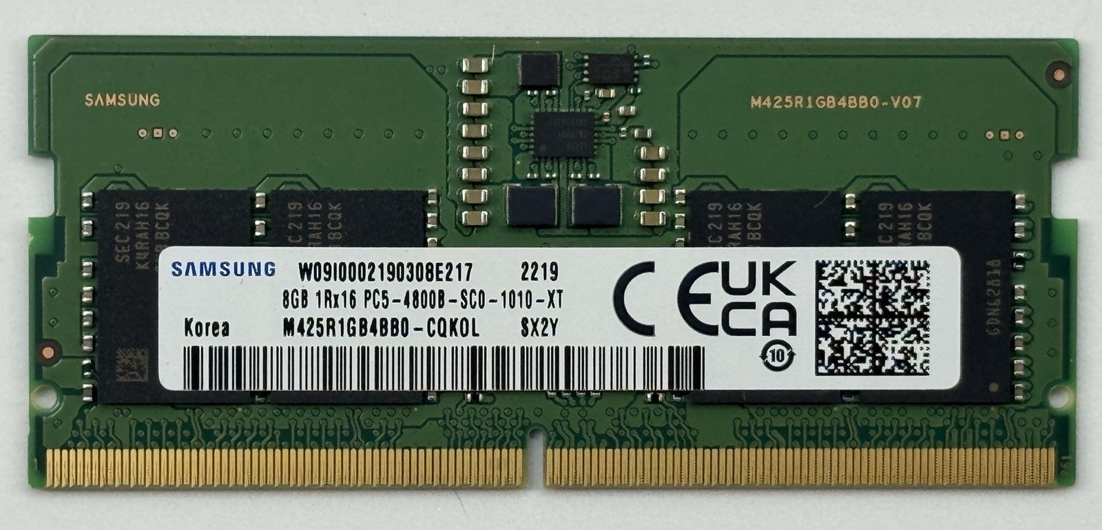 Samsung 8GB PC5-38400 DDR5-4800 Memory – M425R1GB4BB0-CQKOL