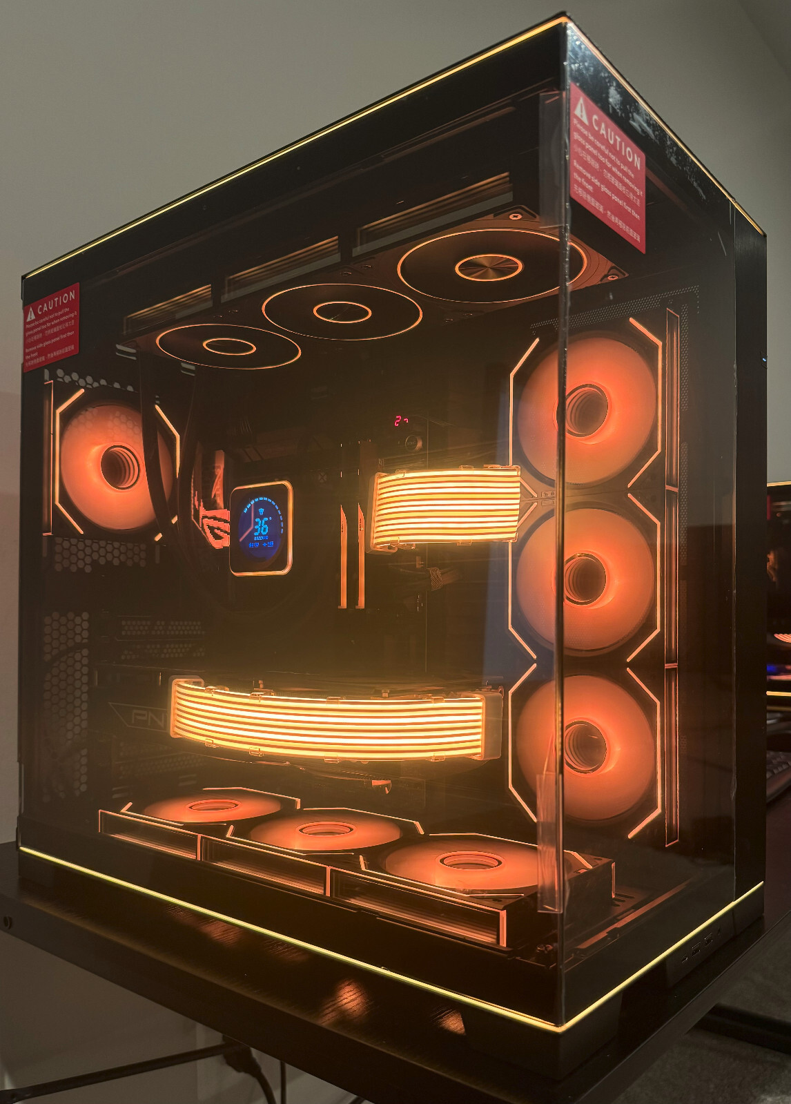 RTX 5080 RYZEN 7 9800X3D Custom Built Gaming PC 64GB RAM 4TB NVME WiFi RGB VR