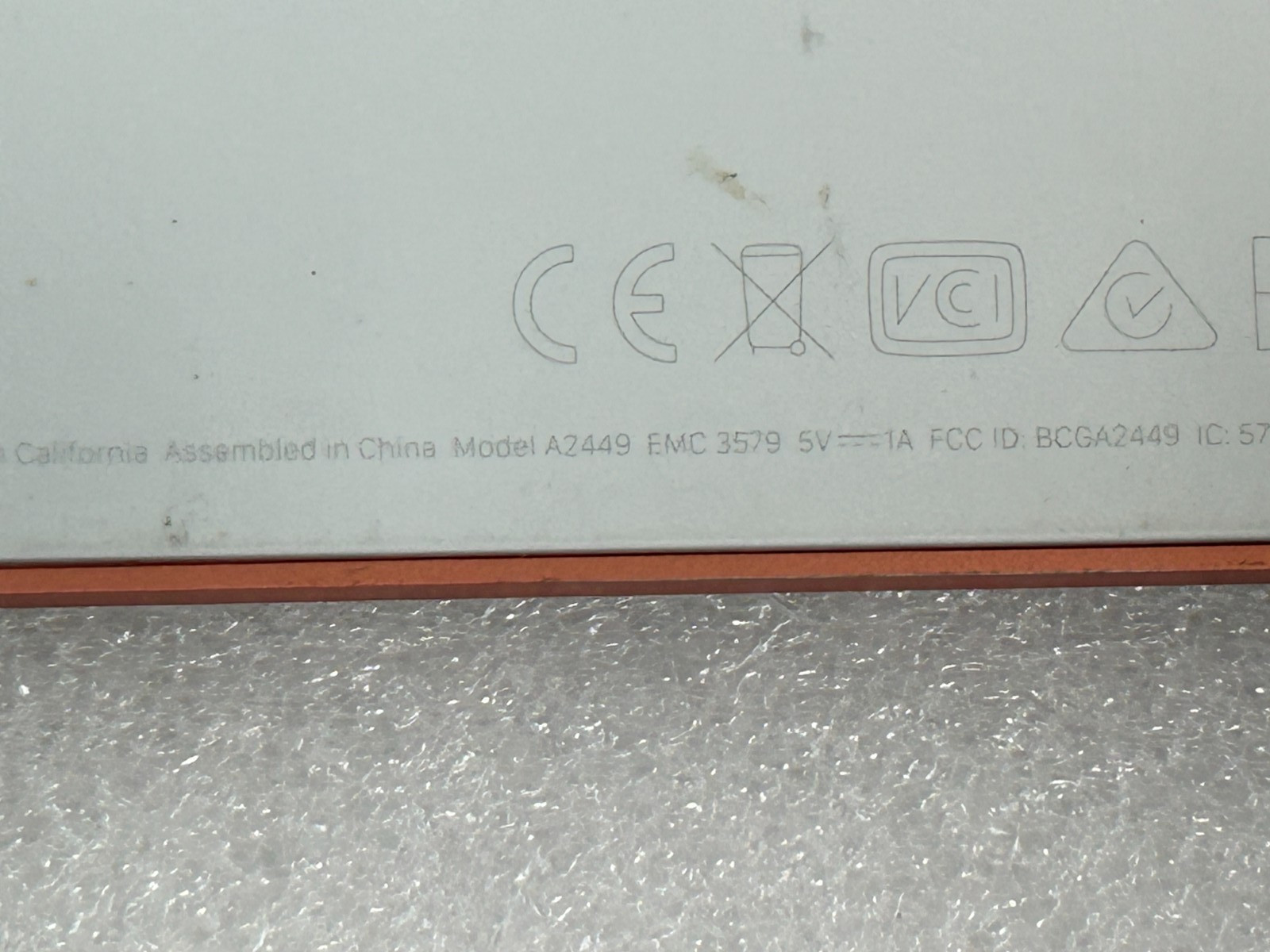 Genuine Used apple mouse Model A1657 and keyboard A2449 For 24″ iMac M1 M2 M3