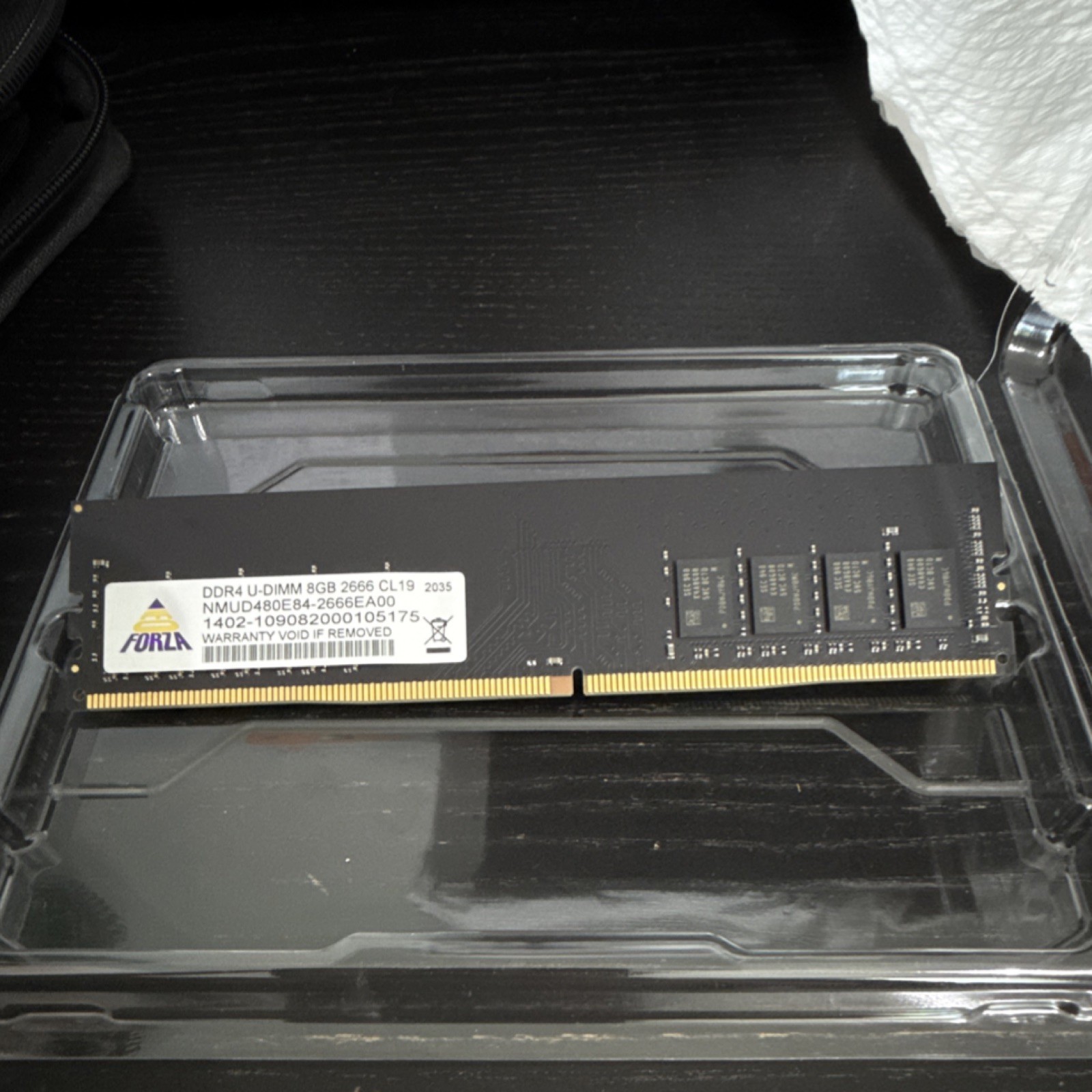 Forza DDR4 UDIMM 8GB 2666MHz CL19 Desktop RAM NMUD480E84-2666EA00