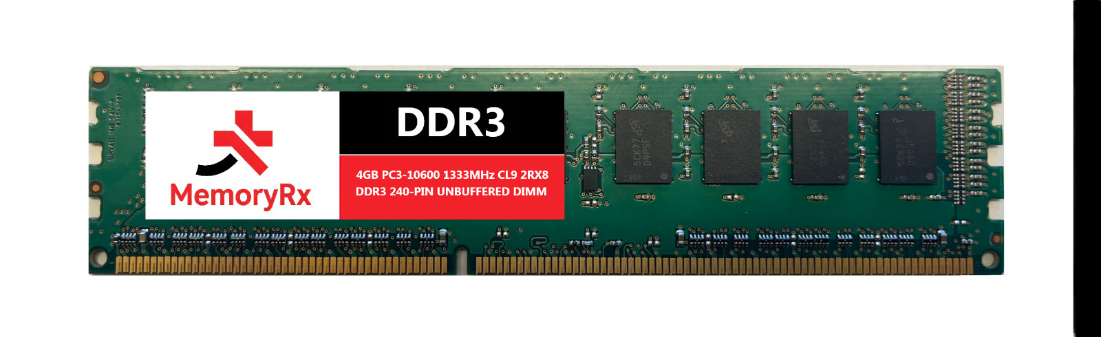 MemoryRx 4GB DDR3 1333MHz Memory RAM for Dell Optiplex 380, 390, 780, 790, 990
