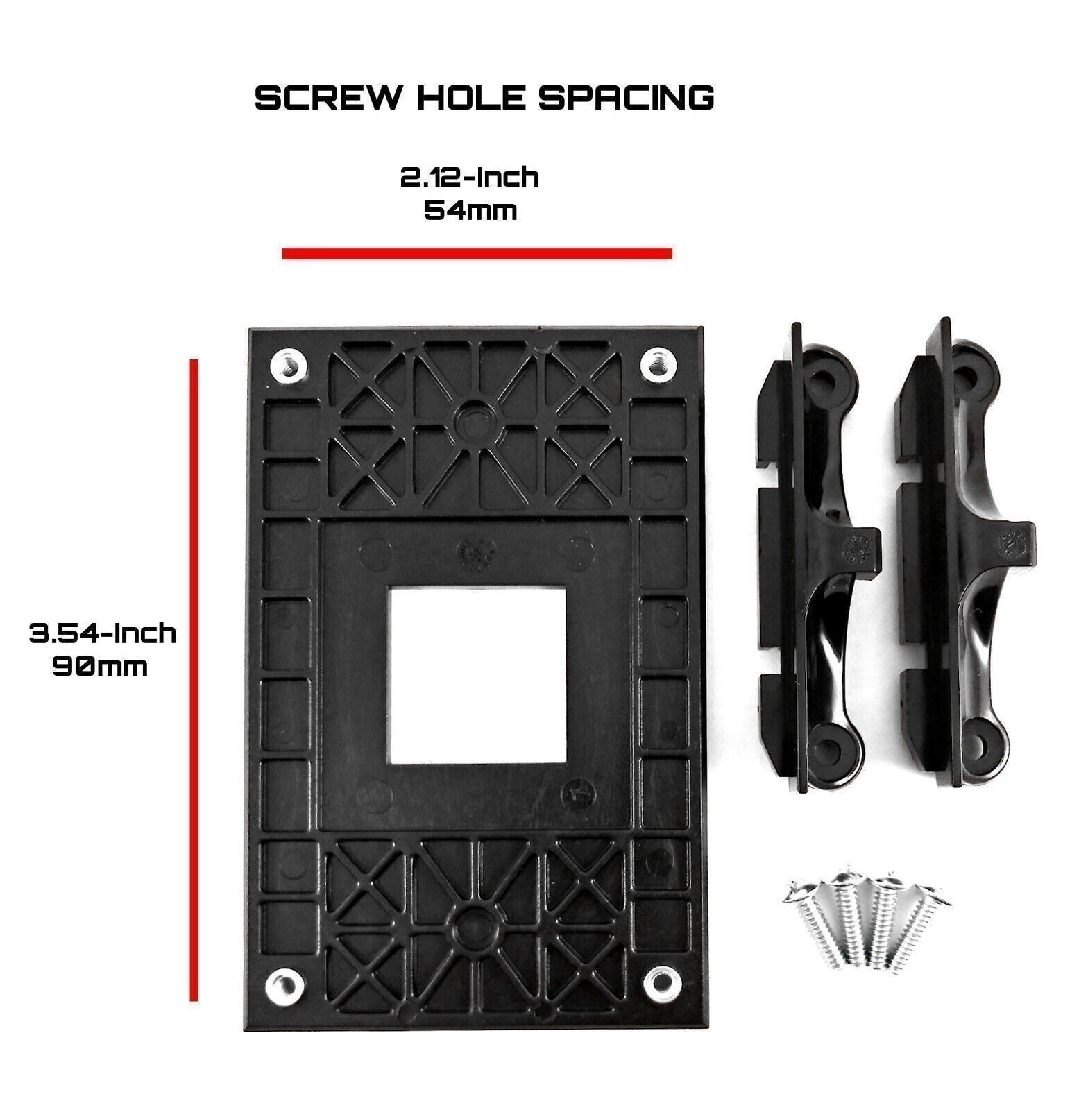CPU Cooling Fan Bracket Cooler Heatsink Holder Base For AMD AM4 B350 X470 Socket