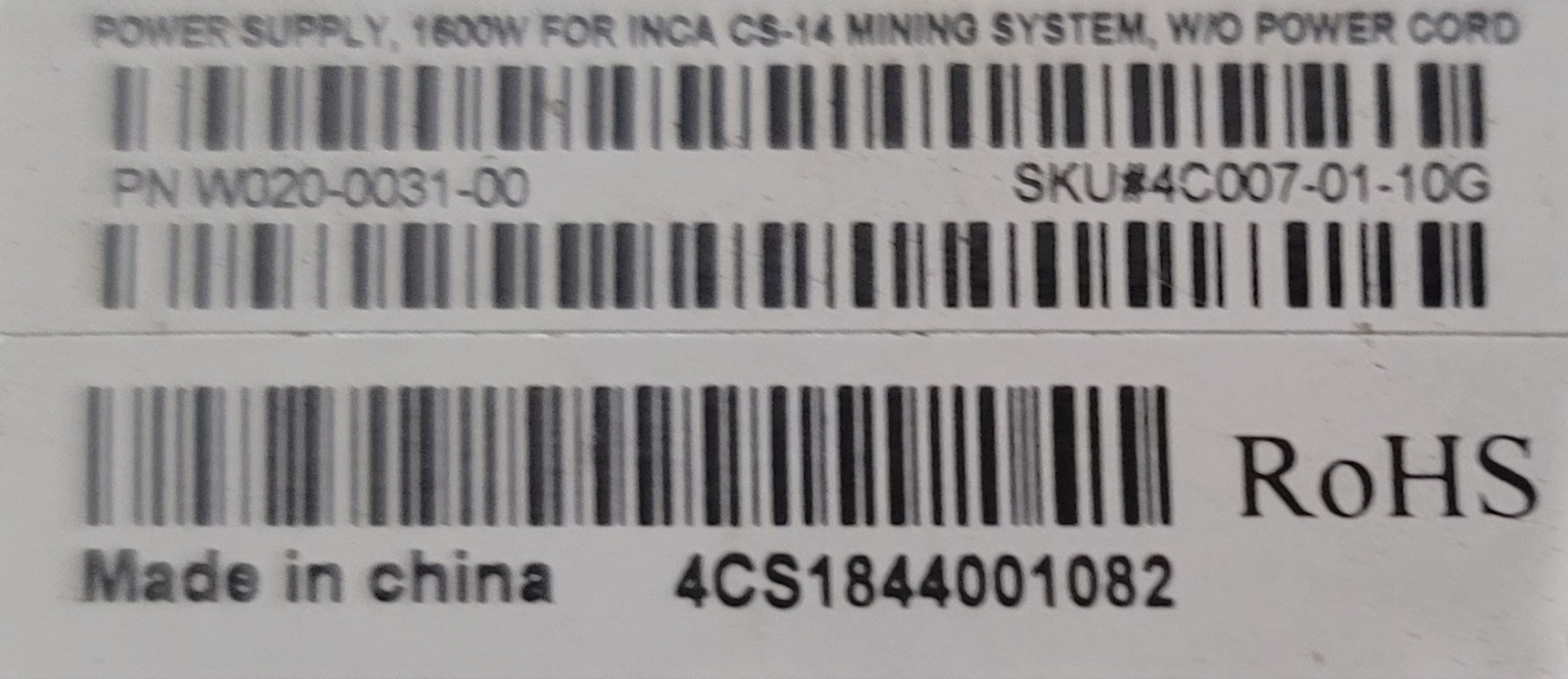 NEW SEASONIC S1M-162CGP2 SERVER POWER SUPPLY 1000W
