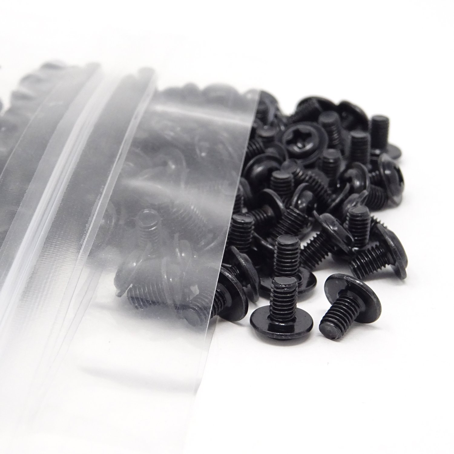 100PCS M3x5 Round Head PC Mounting Computer Screws Computer Case Fixed Motherboa