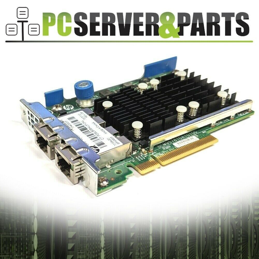 HP FlexFabric 533FLR-T 2-Port 10Gbps RJ-45 Network Adapter 700757-001 701534-001