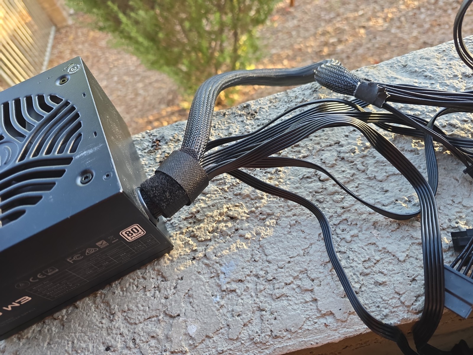 EVGA 450 W3 450W Modular Power Supply PSU ATX Tested Working w/ Full Cables