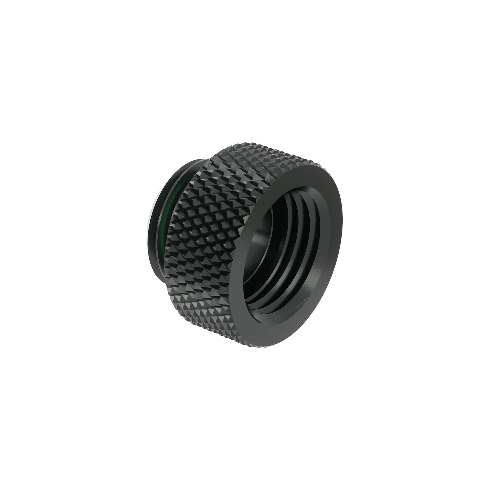 G1/4 Inch Male To Female Extender Fitting 7.5mm Black PC Computer Water Cool