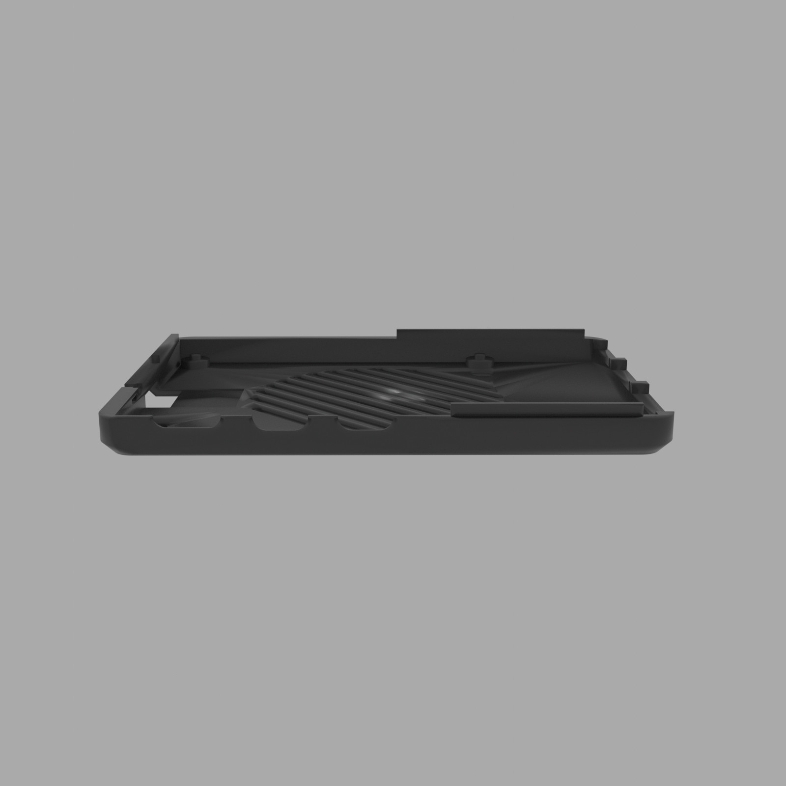Raspberry Pi 5 Case (snap fit) PC accessory Black PETG 3D Printed