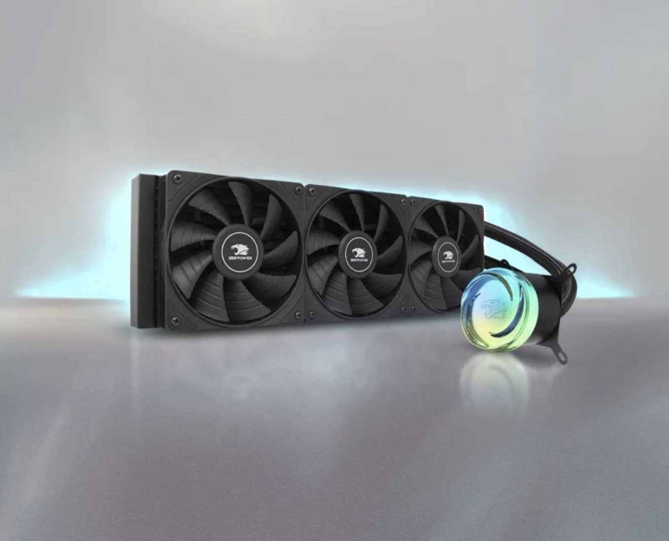 iBUYPOWER AW4 360mm ARGB Liquid Cooler Black