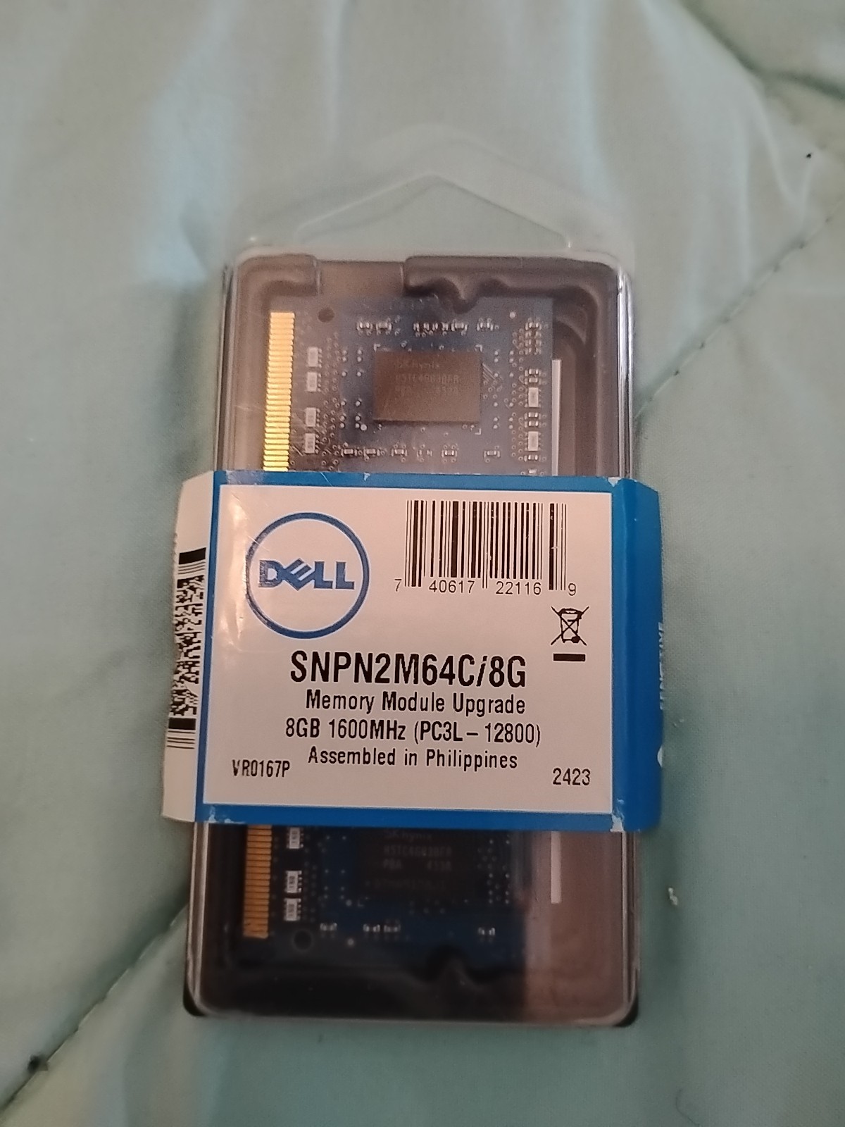 Dell 8 GB 2Rx8 PC3L-12800 (DDR3L-1600) 204Pin Sodimm Memory (SNPN2M64C/8G)