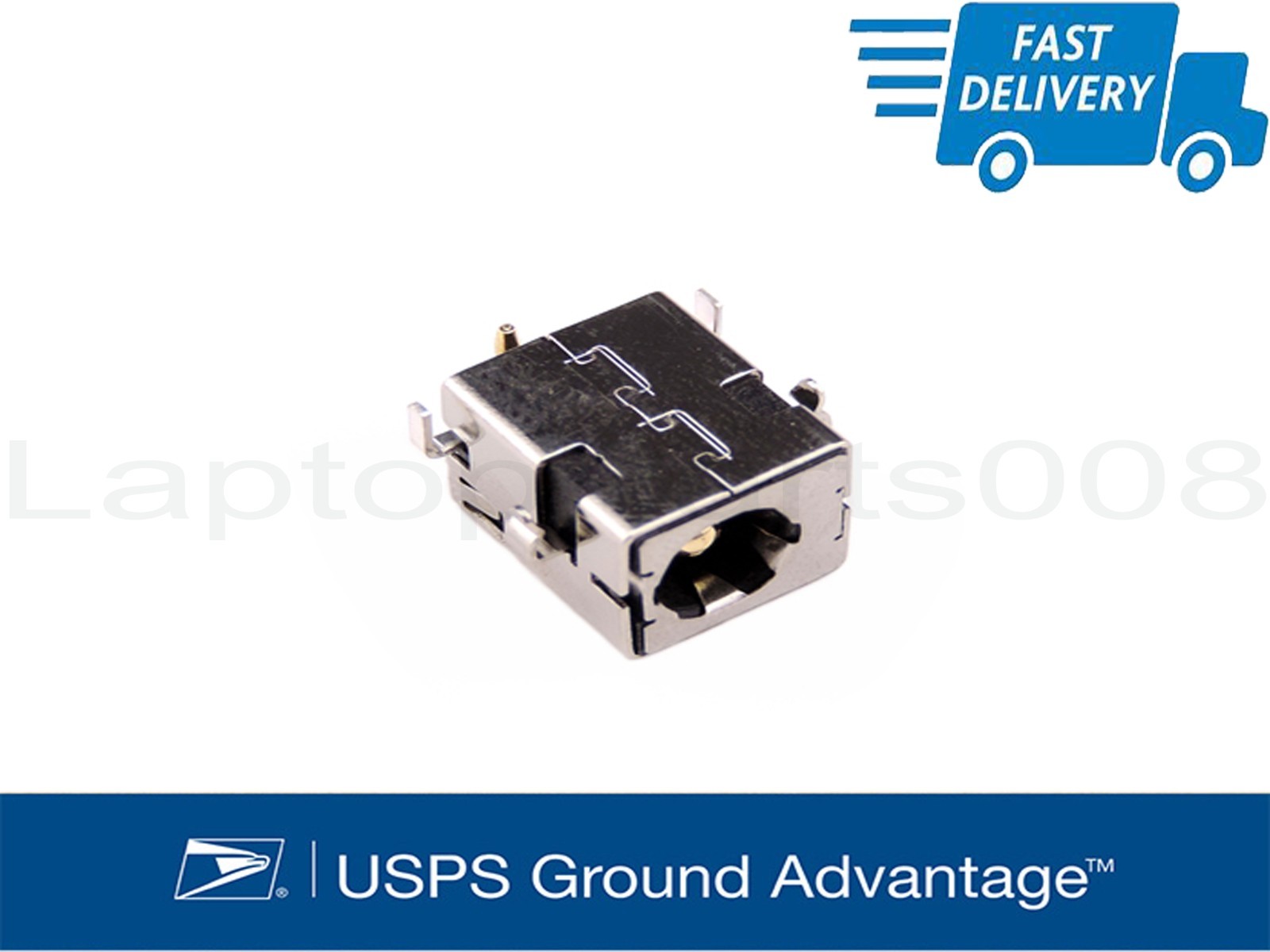 2PCS DC Power Jack Charging Port Plug for Autel MaxiSys Ultra MSULTRA Scanner