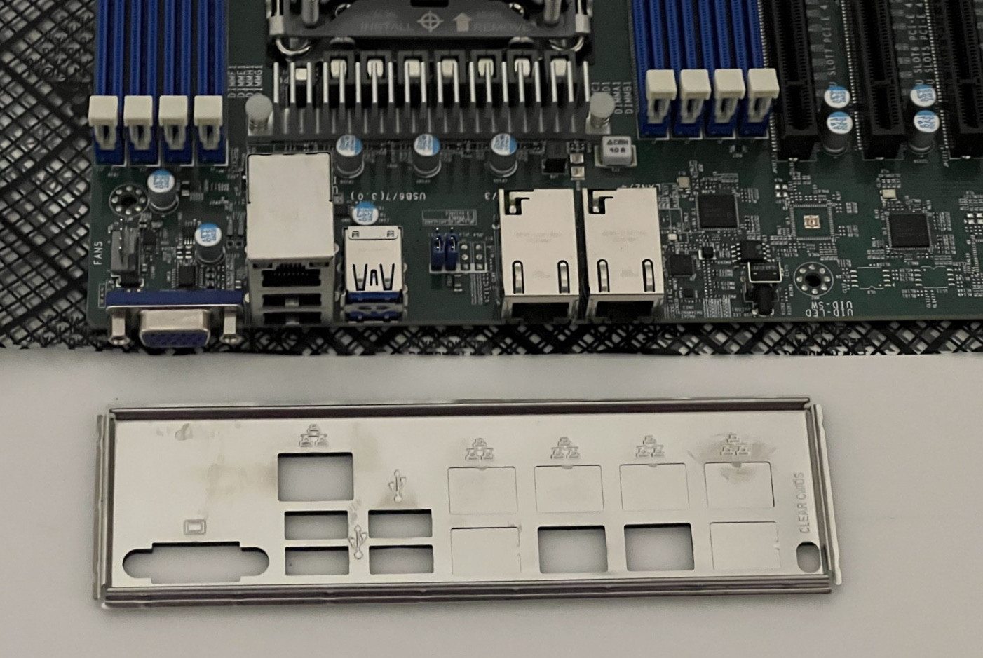 Supermicro X12SPL-F | C621A | LGA4189 ATX Server Motherboard + I/O & Heatsink