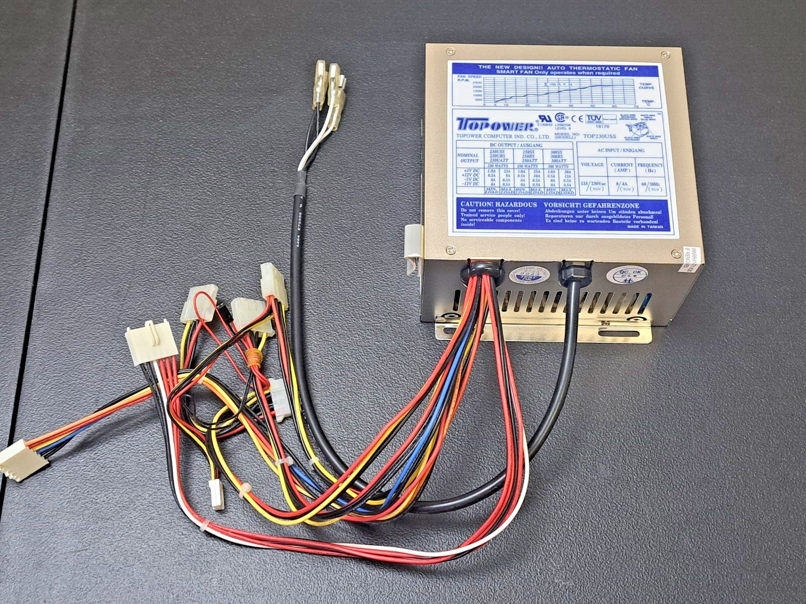 AT PC power supply Topower TOP230USS