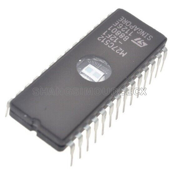 10PCS M27C512 M27C512-12F1 M27C512 EPROMs NEW