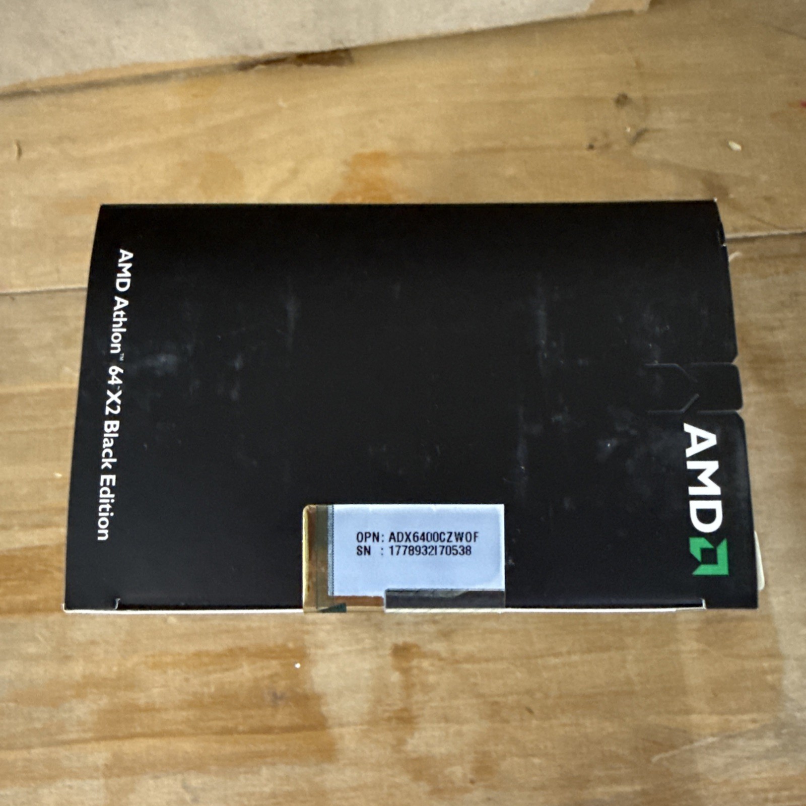 AMD Athlon 64 X2 6400+ 3.2 GHz Dual-Core Black Edition ADX6400CZWOF Processor