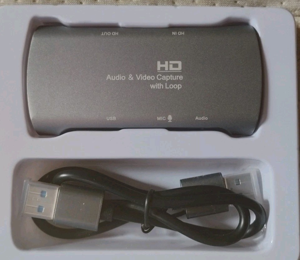 PIHEN Capture Card Gaming Recorder 1080P 60FPS HDMI to USB3.0 USB C Video/Audio