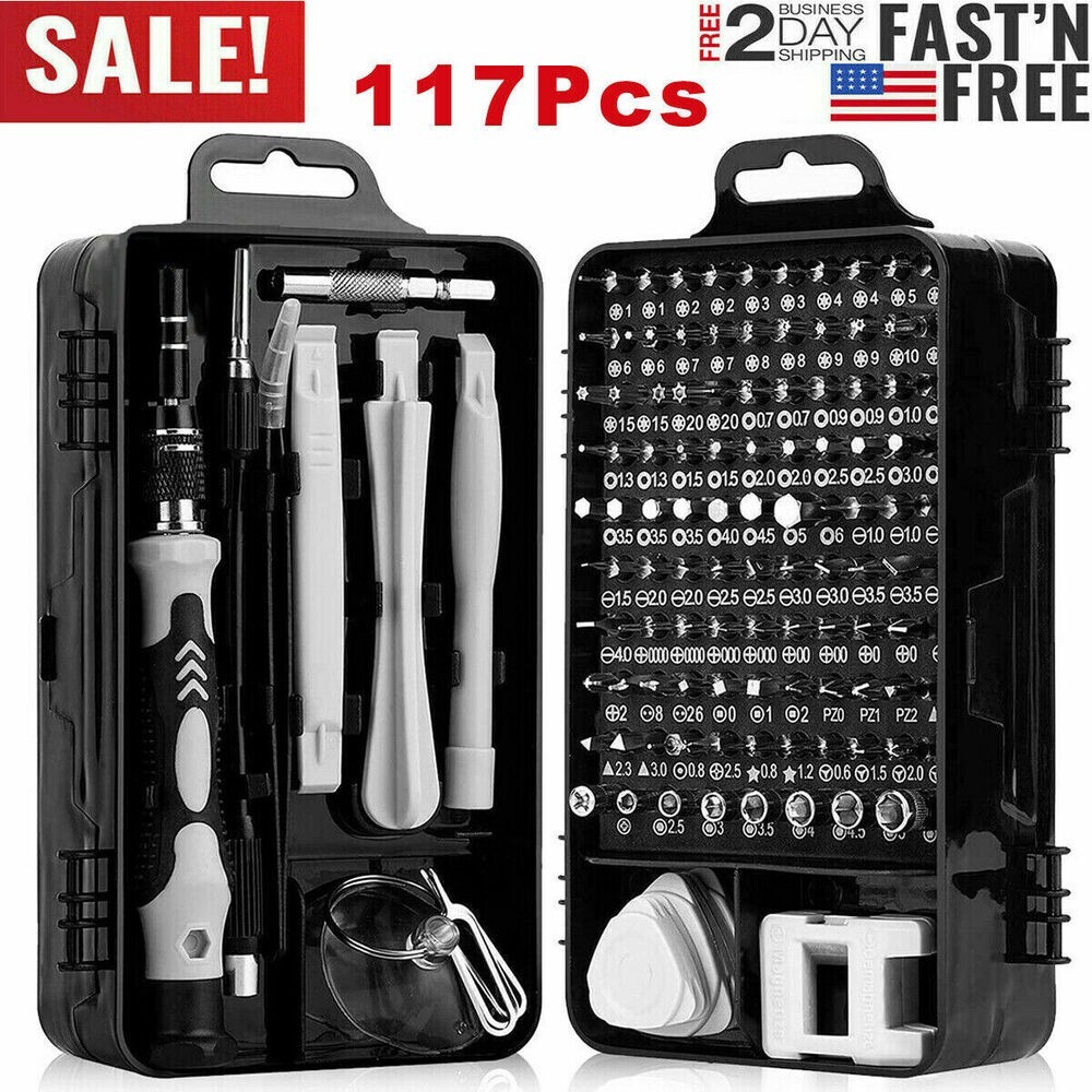 Macbook Hard Drive HDD SSD Repair Replacement Upgrade Tool Screwdriver Kit 117PC