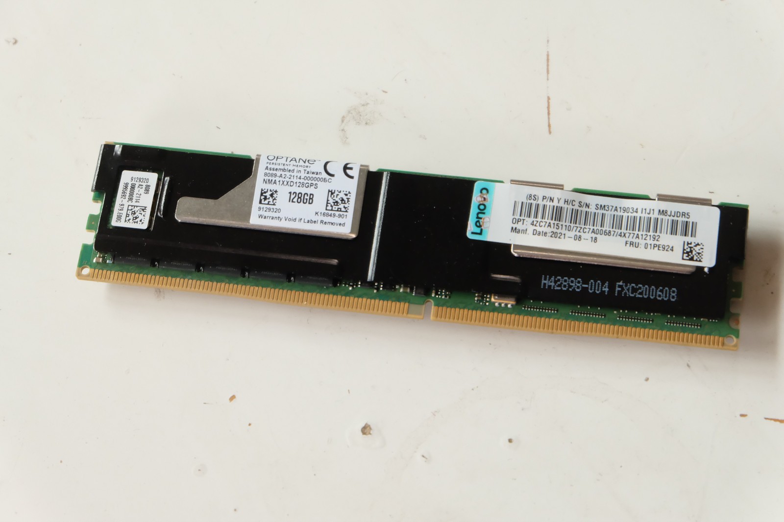Intel Optane Persistent Memory DCPMM 128GB DDR4 DIMM NMA1XXD128GPS [BROKEN]