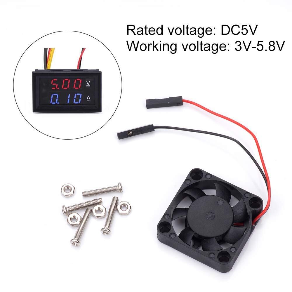 Raspberry Pi Fan, 2pc Cooling Fan,Separating Interface, 3.3V/5V