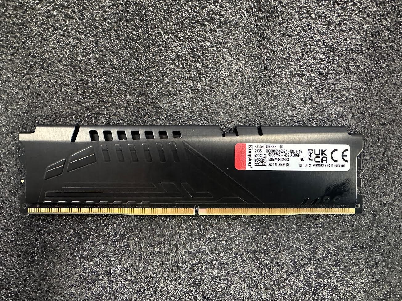 Kingston FURY Beast 8GB DDR5 5200 (PC5-41600) Desktop Memory-USED