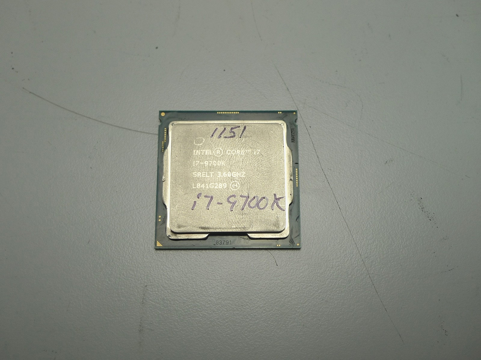 Intel Core i7-9700K 8-Cores 8-Threads 3.6GHz LGA1151 CPU