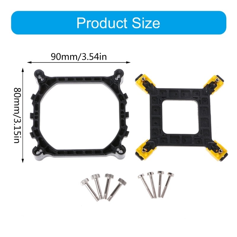 Cpu Cooler Fan Bracket Heatsink Holder Base for Lga2011/1155 1150 1156/1366