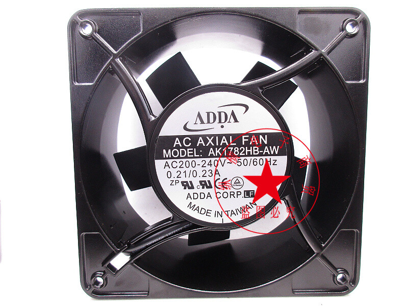 ADDA AK1782HB-AW 380CFM 49/50W 70dB cooling axial fan