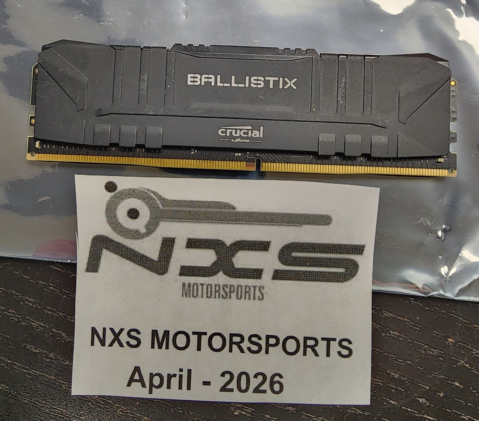 *NOT WORKING-FOR PARTS* Crucial Ballistix 8GB DDR4-3600 MEMORY RAM BL8G36C16U4B