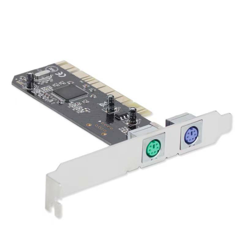 PCI to PS2 round port PS/2 keyboard and mouse expansion / adapter card NEC USB