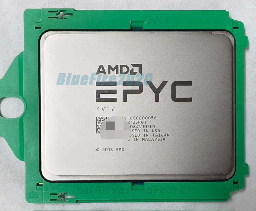AMD EPYC Rome 7V12 2.45GHz SP3 64 Cores 128 Threads 240W Server CPU Processor
