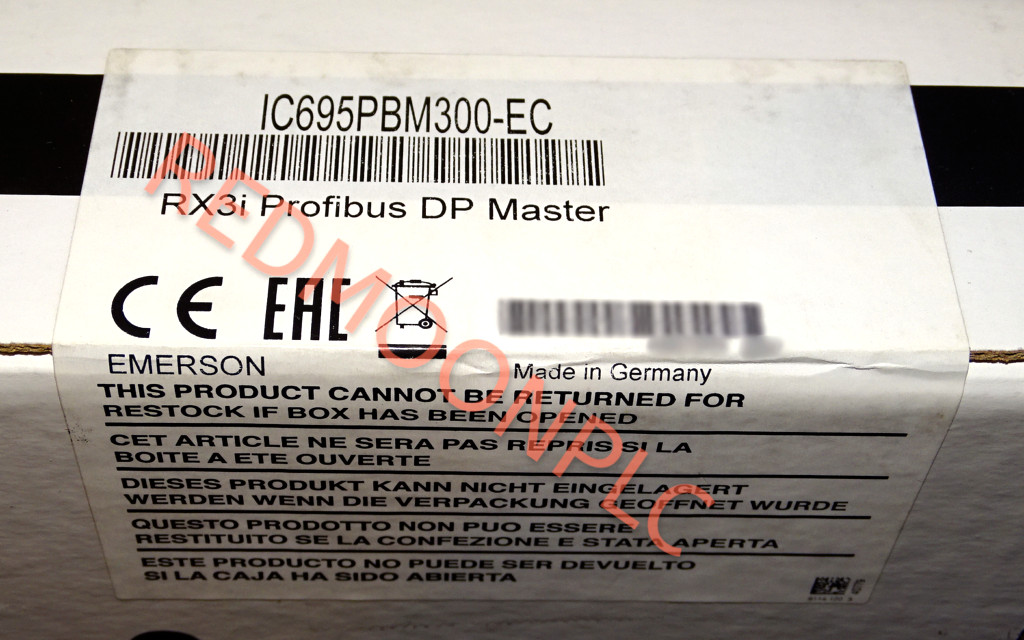 FACTORY SEALED Emerson IC695PBM300 RX3i Profibus DP Master